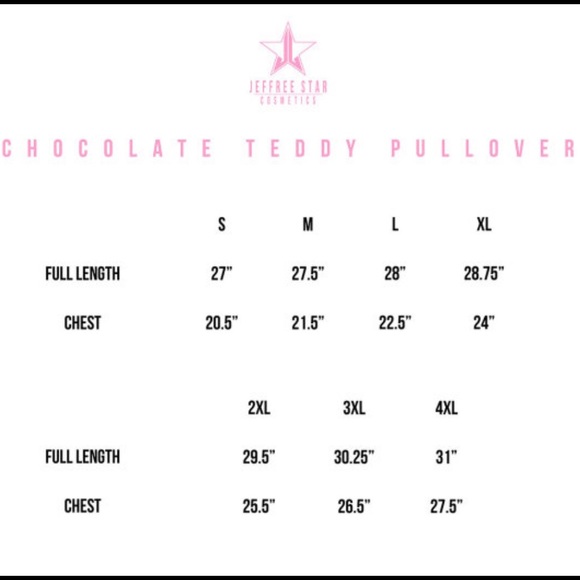 ⭐️HP🎉NWT Jeffree Star ⭐️ Brown Teddy PullOver⭐️ - Picture 2 of 16